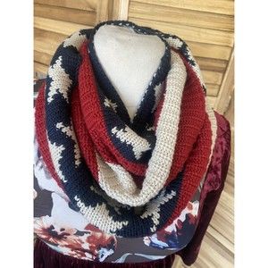 Infinity Loop Scarf American Flag